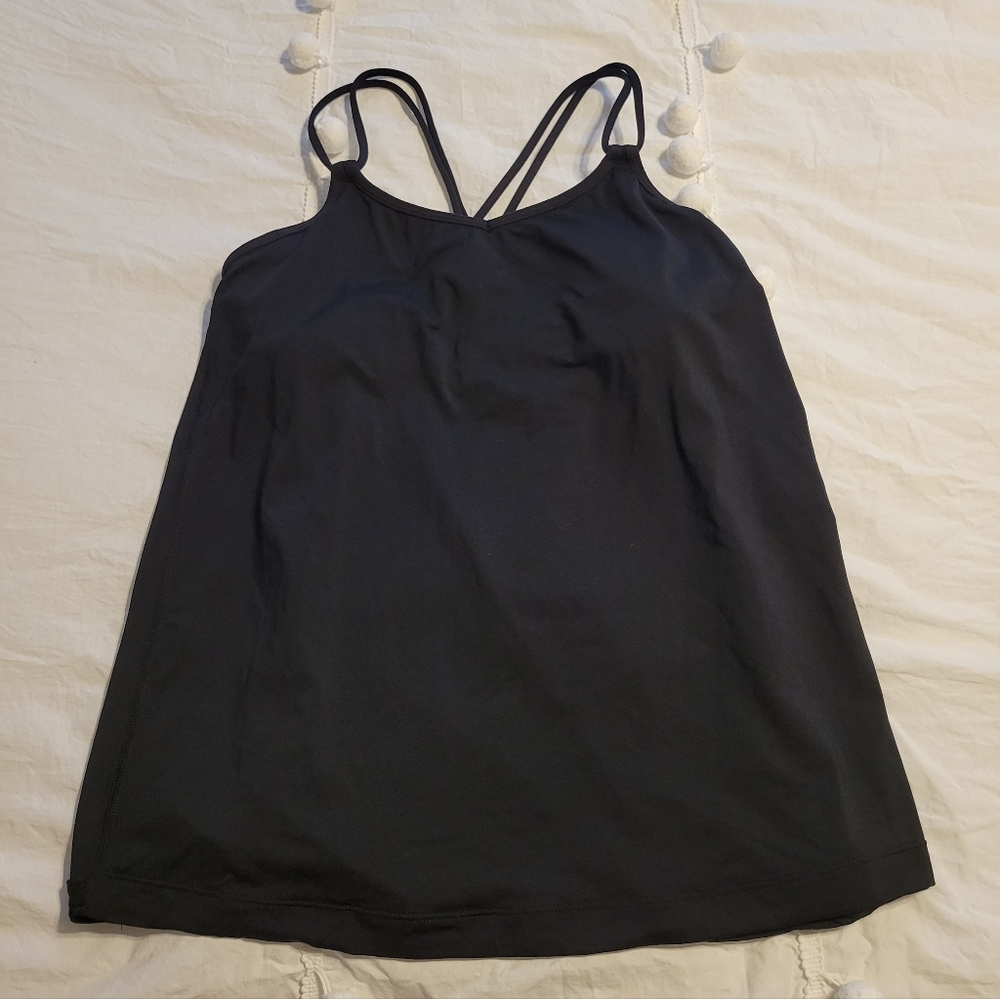 Lululemon Women's Black Athletic Tank Top